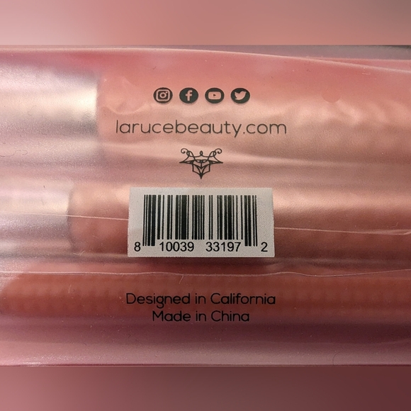 LARUCE BEAUTY 3 Piece Contour Brush Set, serviced by e Limited Edition, New - Picture 9 of 11